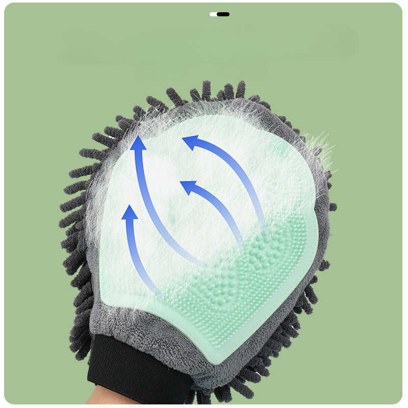 2-in-1 Bathing Glove