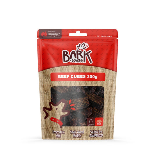 Bark & Beyond's Beef Cubes