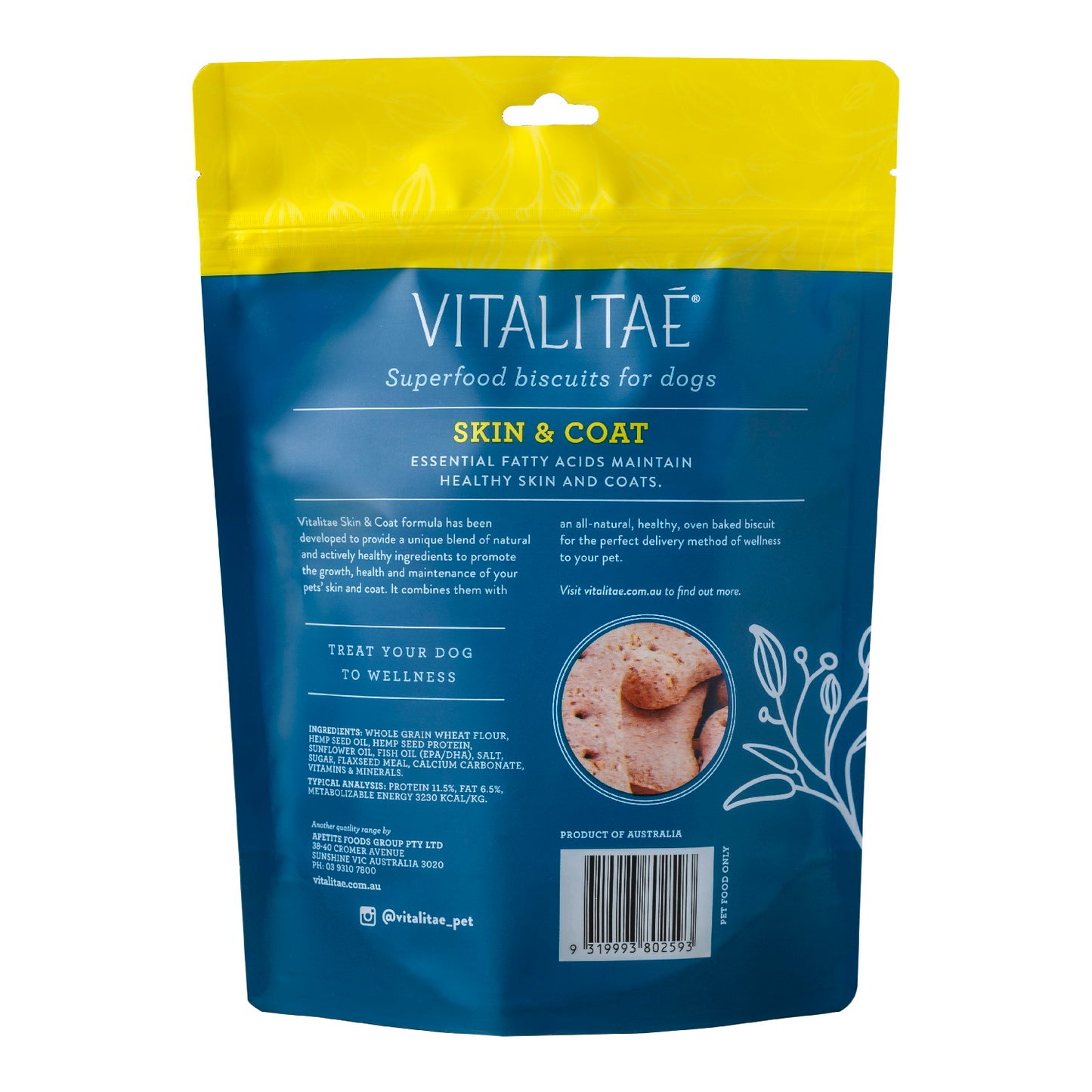 Vitalitae Superfood Biscuits (Skin & Coat)